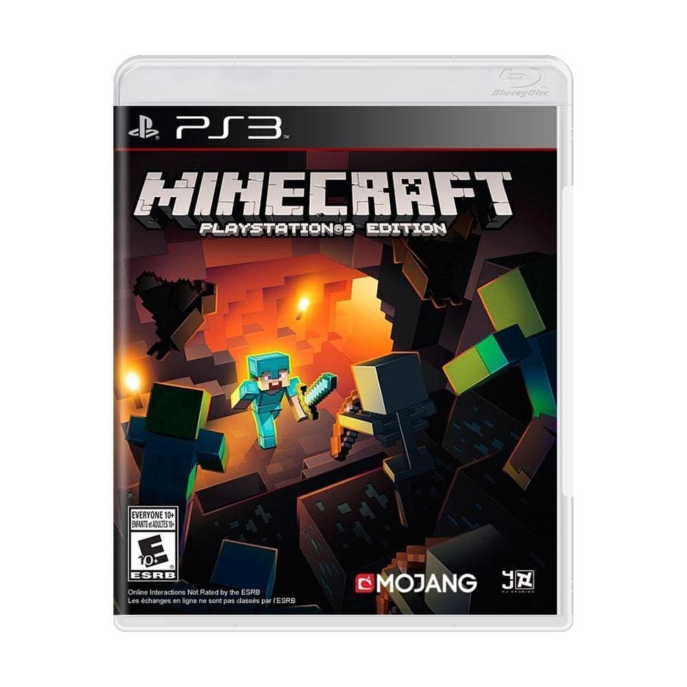 Jogo de minecraft ps4  Black Friday Casas Bahia