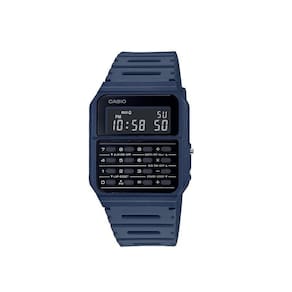 Relógio Vintage Calculadora Azul Ca-53Wf-2Bdf