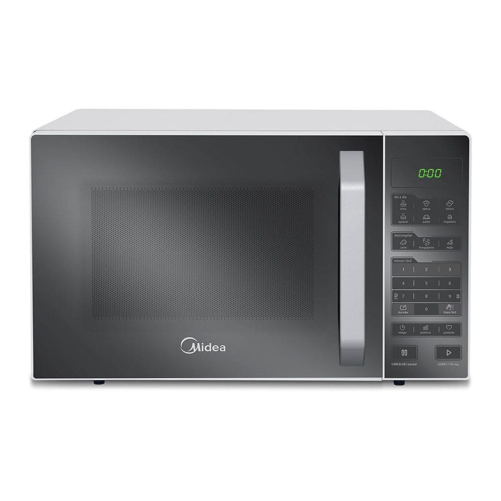 Forno Micro-ondas 27L Prata Espelhado Midea