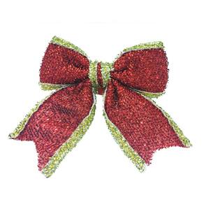Laco Vermelho E Dourado Tam 15X13cm Kit C/ 9 Peças