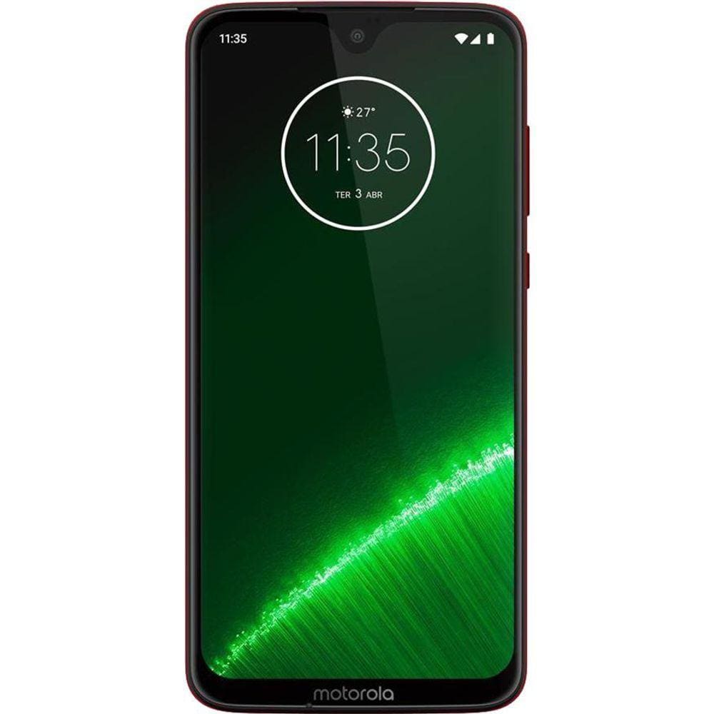 Usado: Motorola Moto G7 Plus 64GB Rubi Excelente - Trocafone