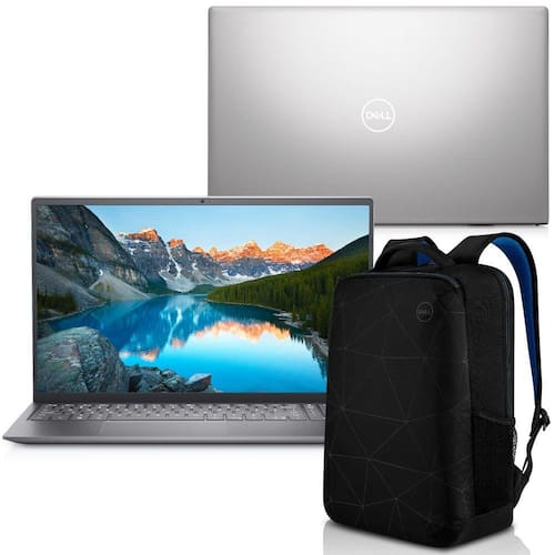 Kit Notebook Dell Inspiron 15.6” i1101-M60SF FHD 11ªger Intel Core i7 16GB 512GB SSD NVIDIA Geforce Windows 11 Mochila