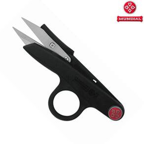 Tesoura Tecelão Ponto Vermelho Arremate 12cm - Mundial