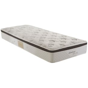 Colchão Solteiro 88x188x25cm Edimburgo Maxspring Pillow Top One Side Herval Marrom