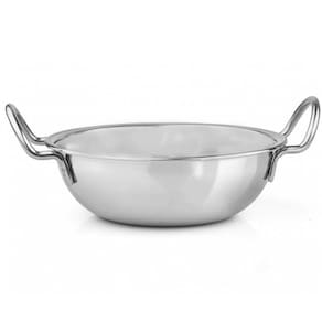 Recipiente Para Servir Alimentos Aço Inox Redondo 13 cm Attuale
