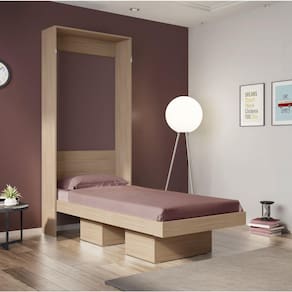 Cama Solteiro Articulável Vertical Manhattan Art in Móveis Montana
