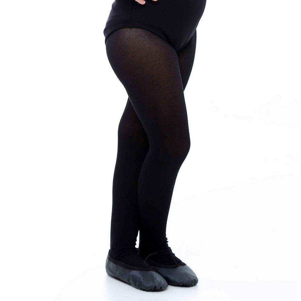 Meia Calça Helanca Só Dança Preta