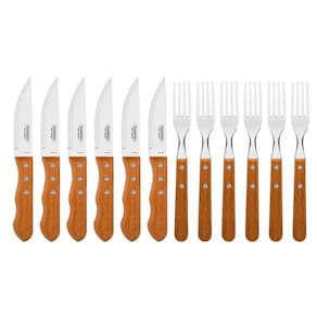 Jogo Churrasco Jumbo Inox 12 Peças Tramontina