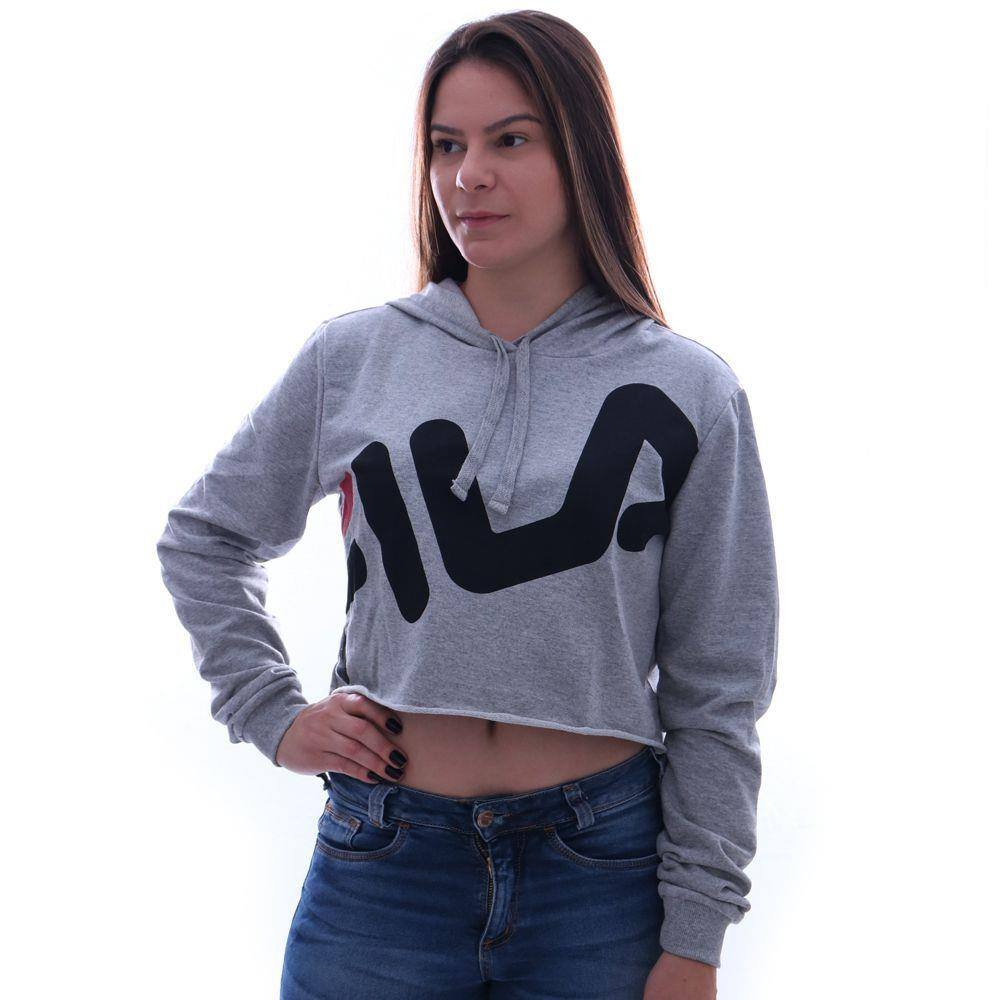 fila block boyfriend moletom com capuz