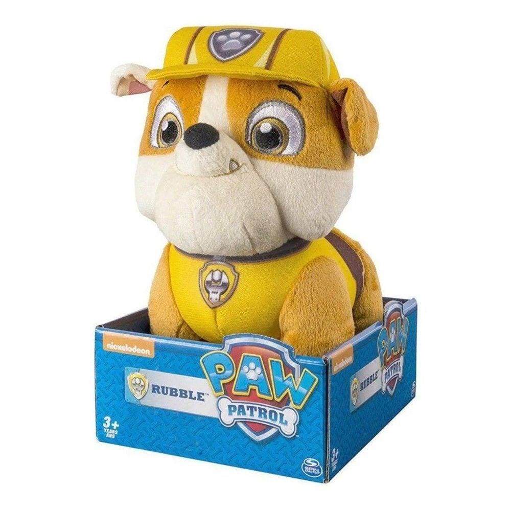 Brinquedo Pelucia Patrulha Canina Rubble 30Cm Da Sunny 1345