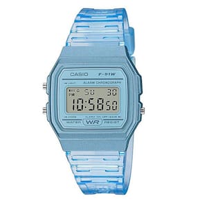 Relógio Casio Unissex Digital F-91WS-2DF