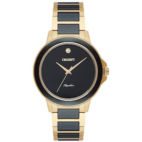 Relógio Orient Eternal Feminino FTSS0100 P1KP Dourado/Preto