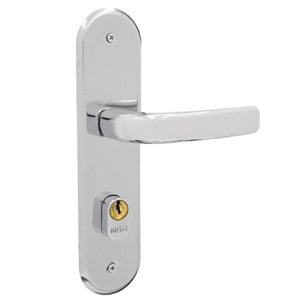 Fechadura MGM Externa 40 Stilo Alavanca Cromado