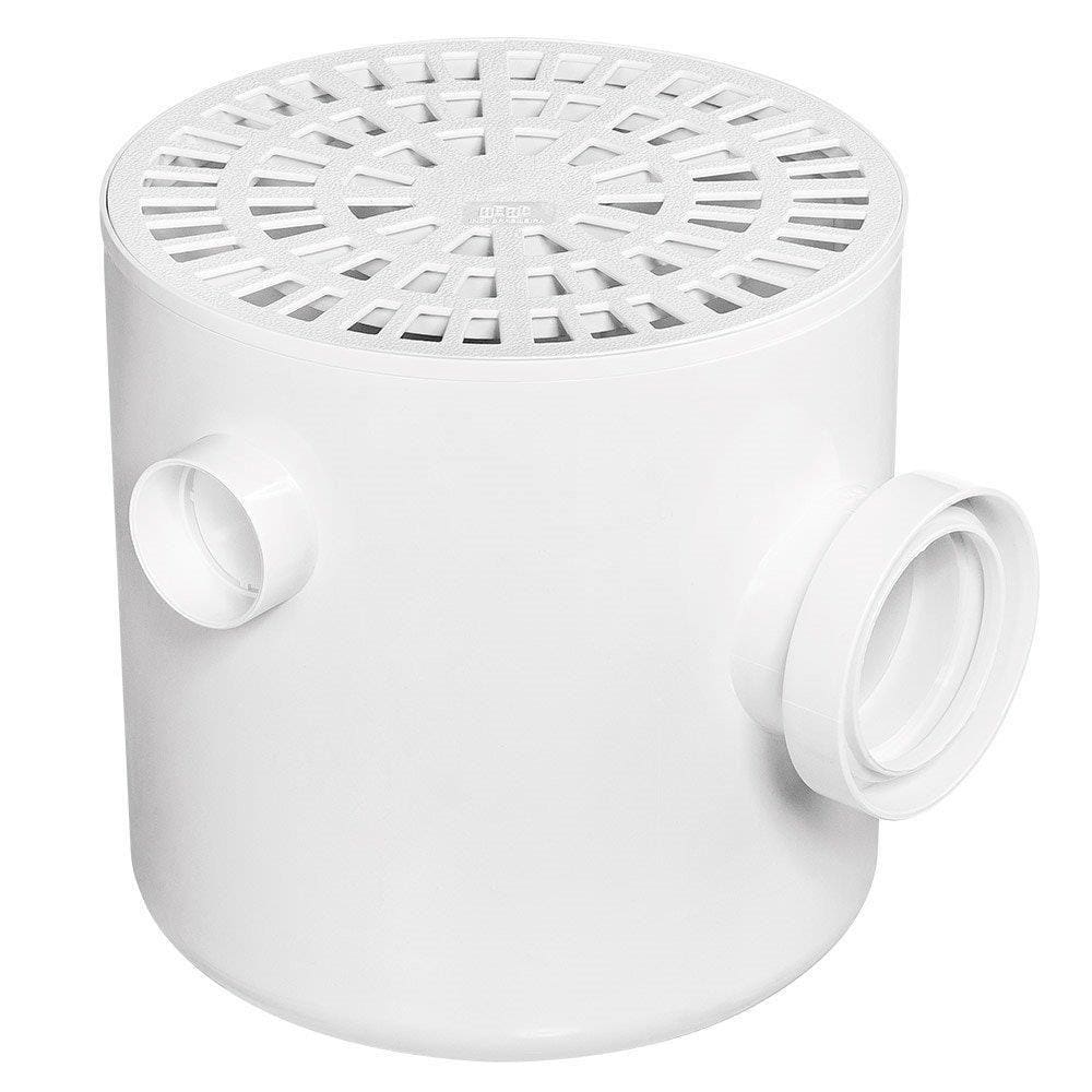 Caixa de Gordura Herc Grelha Redonda 250 x 250 x 75/100mm