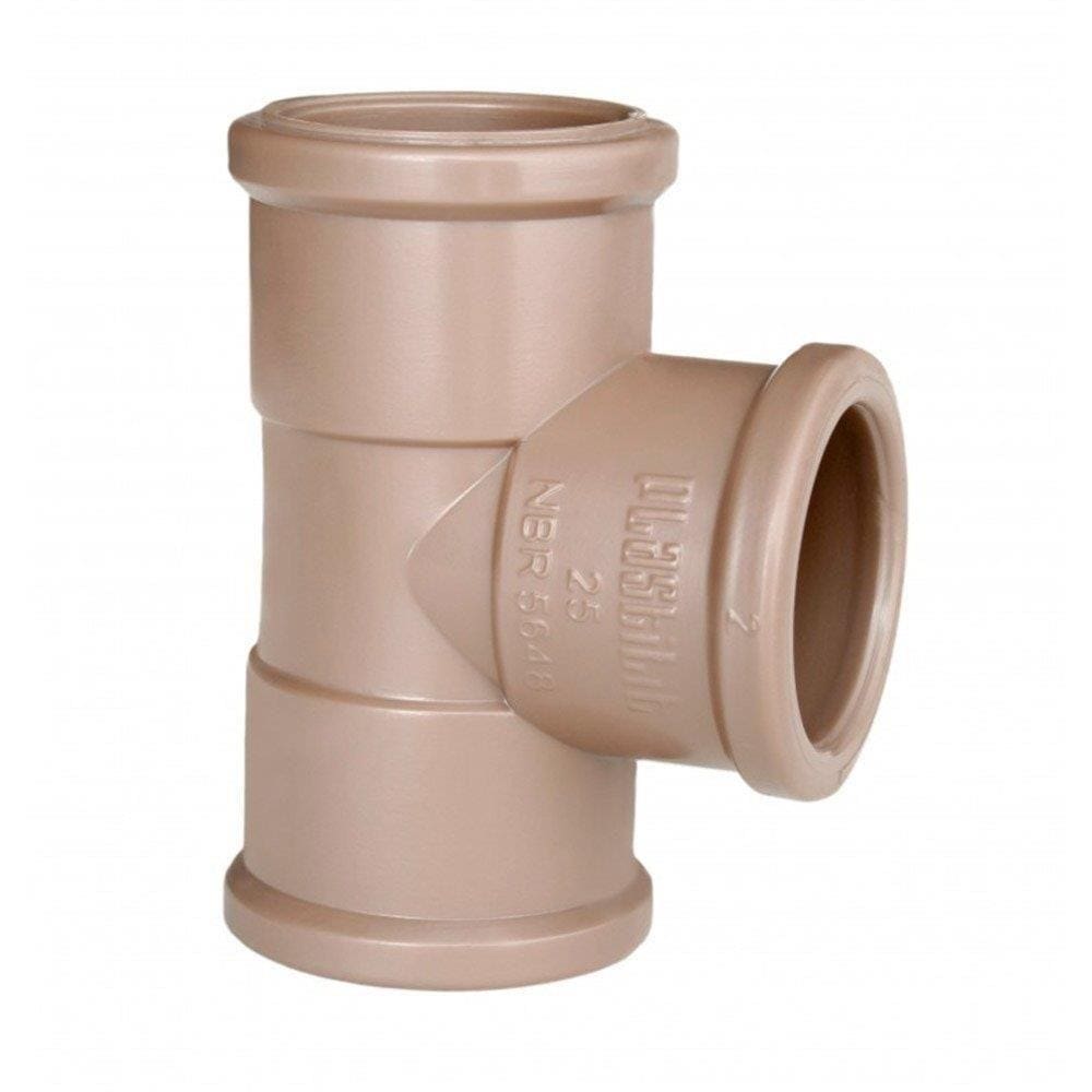 Tee Soldável Plastilit 32mm Embalagem com 25 Unidades