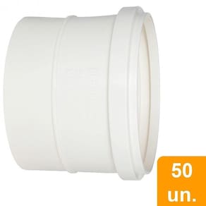 Luva Esgoto Plastilit 40mm - Embalagem com 50 Unidades