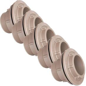 Adaptador Soldável Plastilit para Caixa D`água 40mm x 1.1/4 Embalagem com 5 Unidades