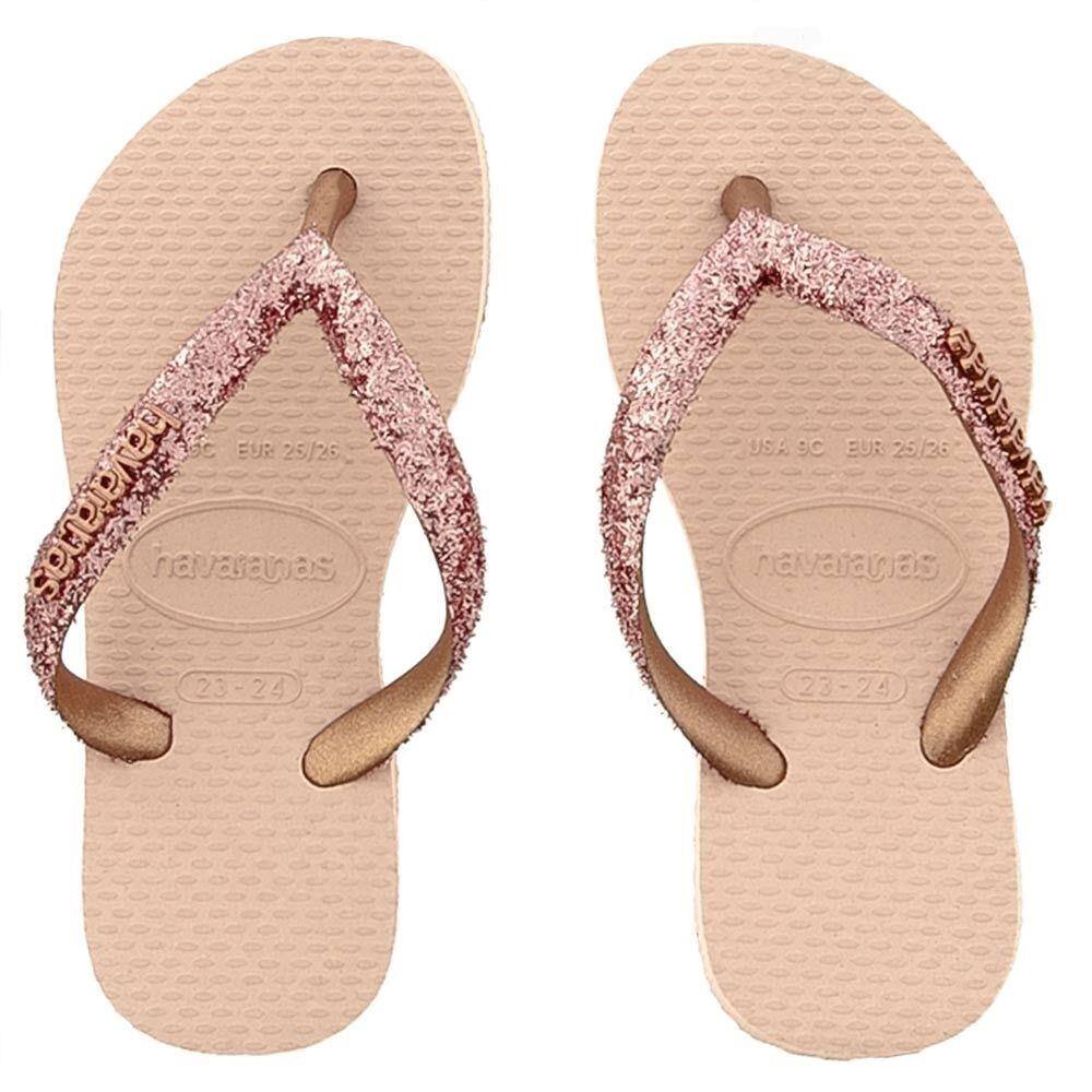 havaianas glitter cinza escuro