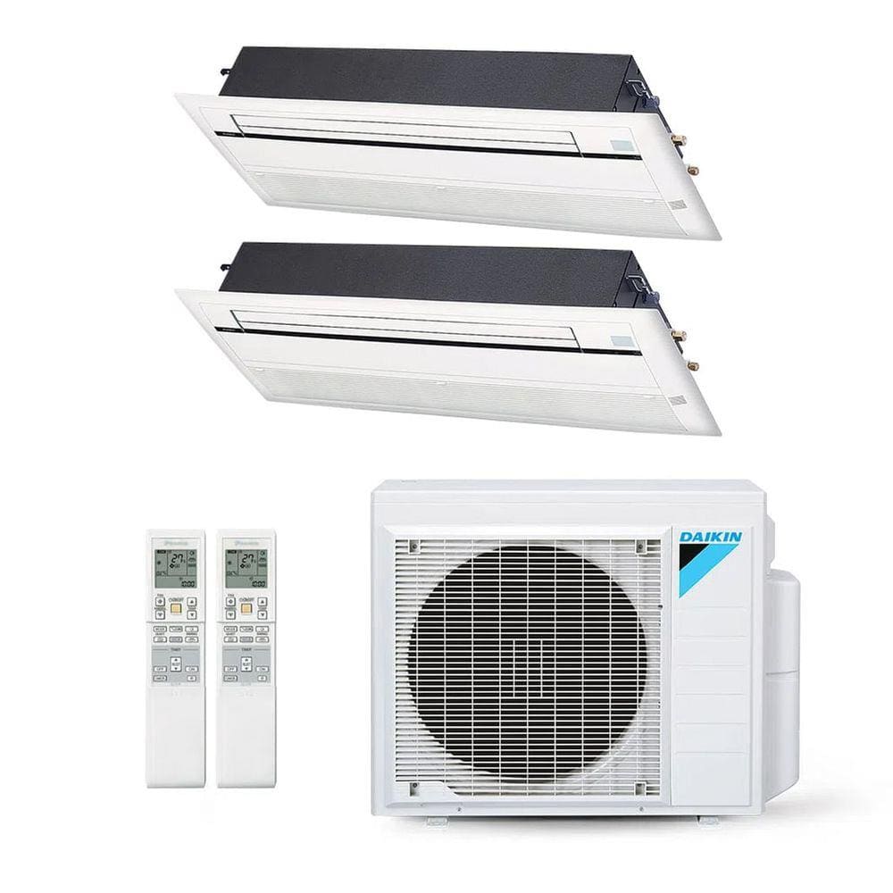 Ar-Condicionado Multi Split Inverter Daikin 34.000 BTUs (2x Evap K7 18.000) Quente/Frio 220V