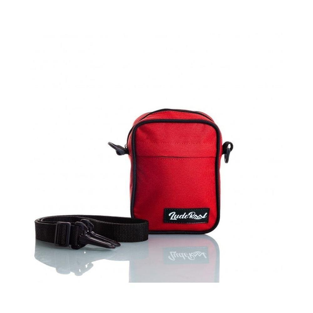 Bolsa Transversal Ludoraal Slim vermelha para Homens e Mulheres/Shoulder Bag Esportiva/Bolsa de Ombro