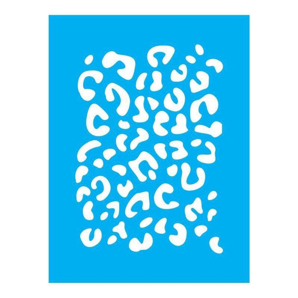 Stencil Tamako Estampa Onça - 15X20Cm - Ref 862