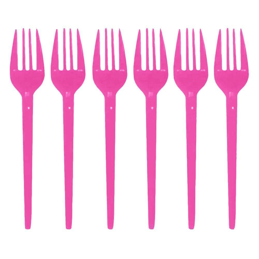 Garfinho Descartável Pink para Festas - 50 Unidades
