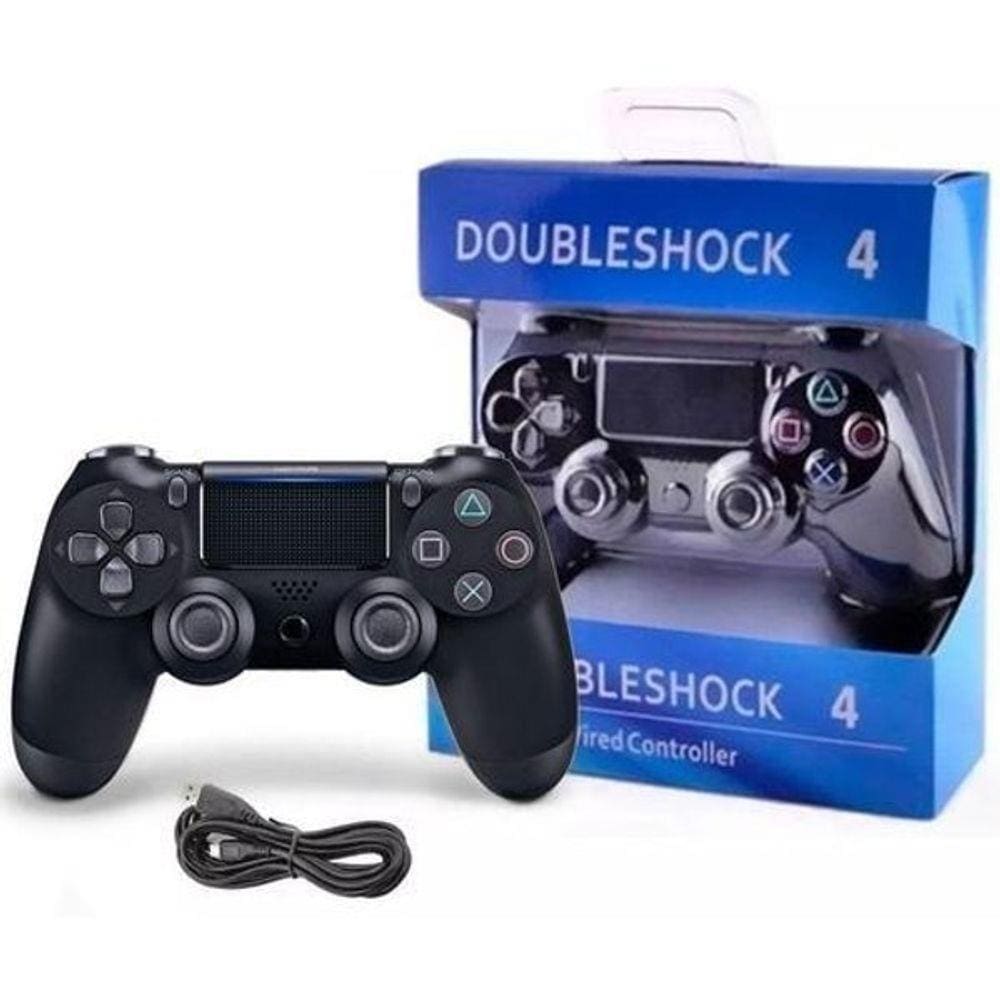 Comando PS4 Compatível DoubleShock 4 Wireless Vermelho