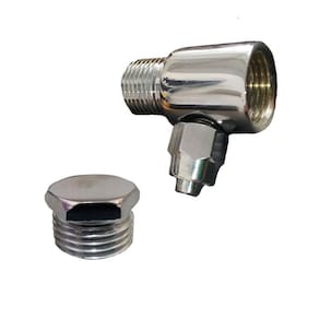 Adaptador Conexão Rosca 1/2 Mangueira 1/4 Compatível Purificador Bebedouro Consul Electrolux +Tampão