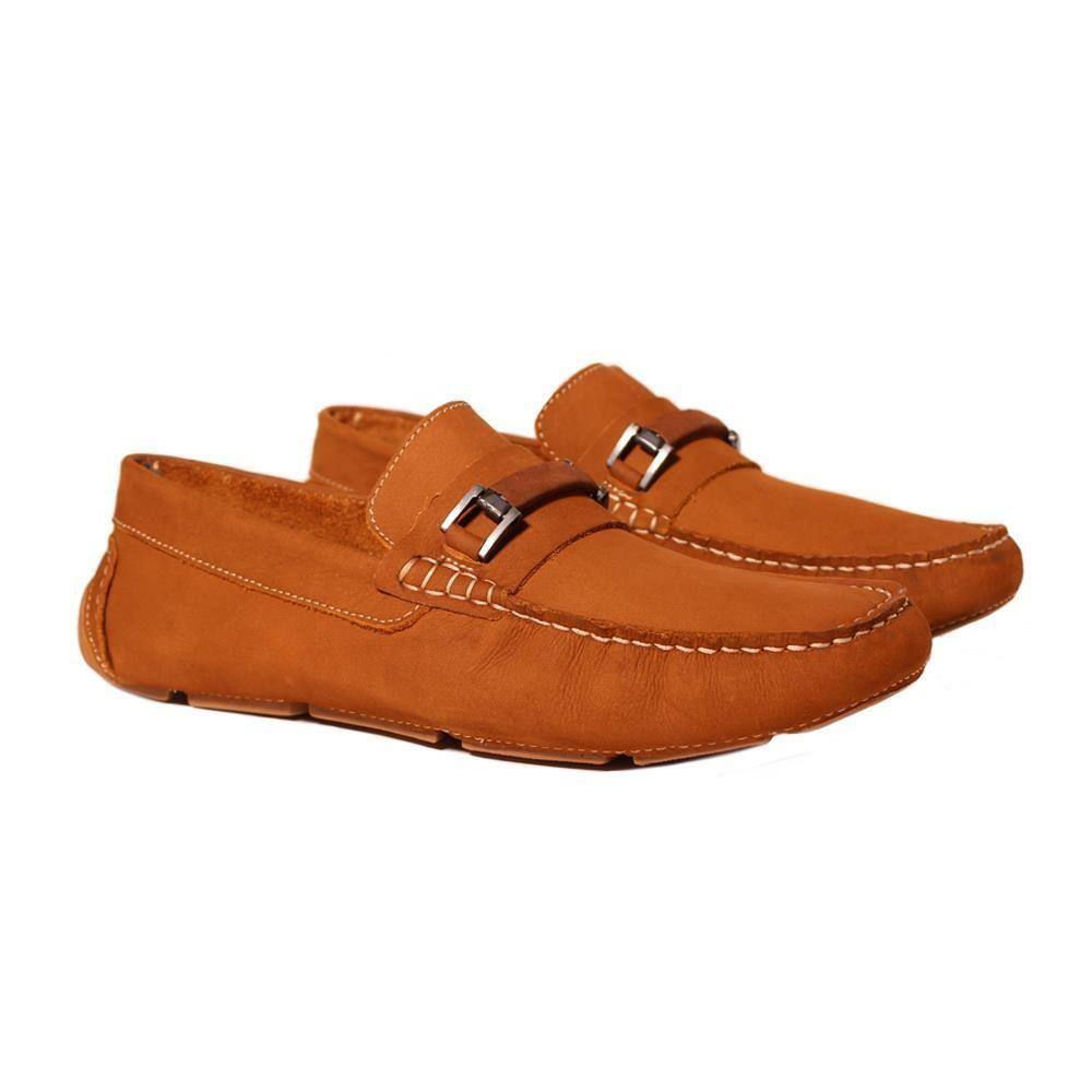 Mocassim Drive Masculino Casual Conforto Macio Leve Laço Café 37 | Euro Flex