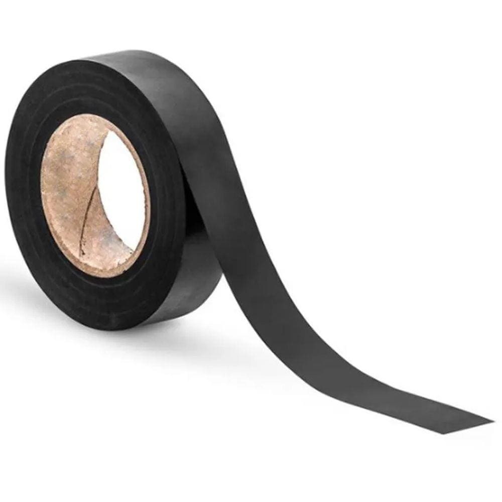Fita Isolante 0,13mm x 19mm x 10 metros Profissional Preto