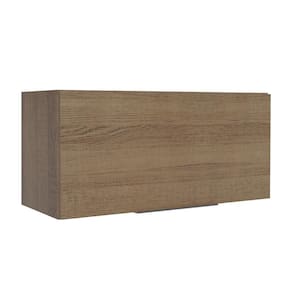 Armário Aéreo de Cozinha Stella 70cm 1 Porta Rustic