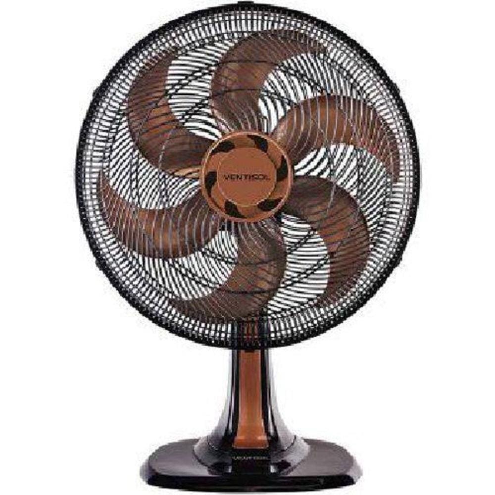 Ventilador De Mesa Ventisol Turbo 6 40cm Bronze 220V