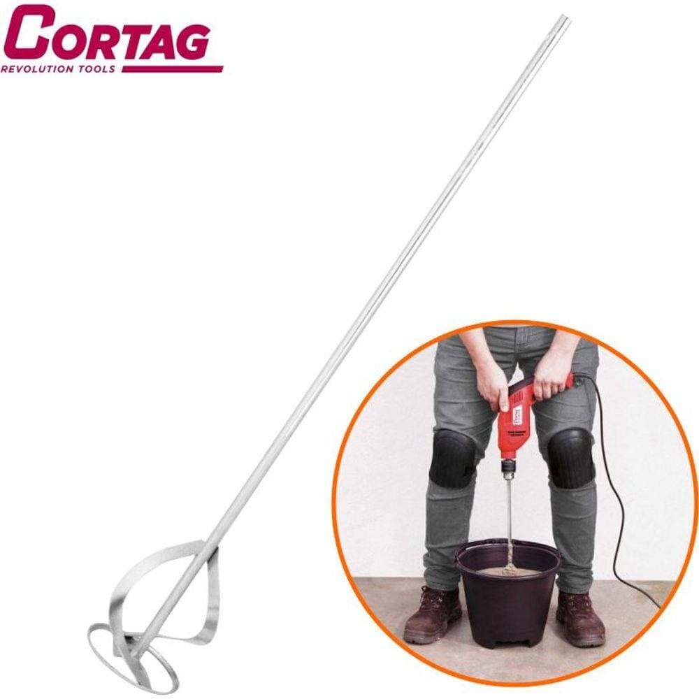 Haste Batedor Argamassa Misturador Tinta Gesso Profissional
