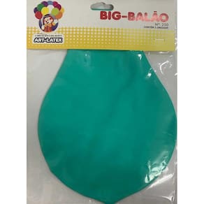 BIG BALAO (FAT BALL) - VERDE CLARO - ART-LATEX Nº 250 - 1 unidade