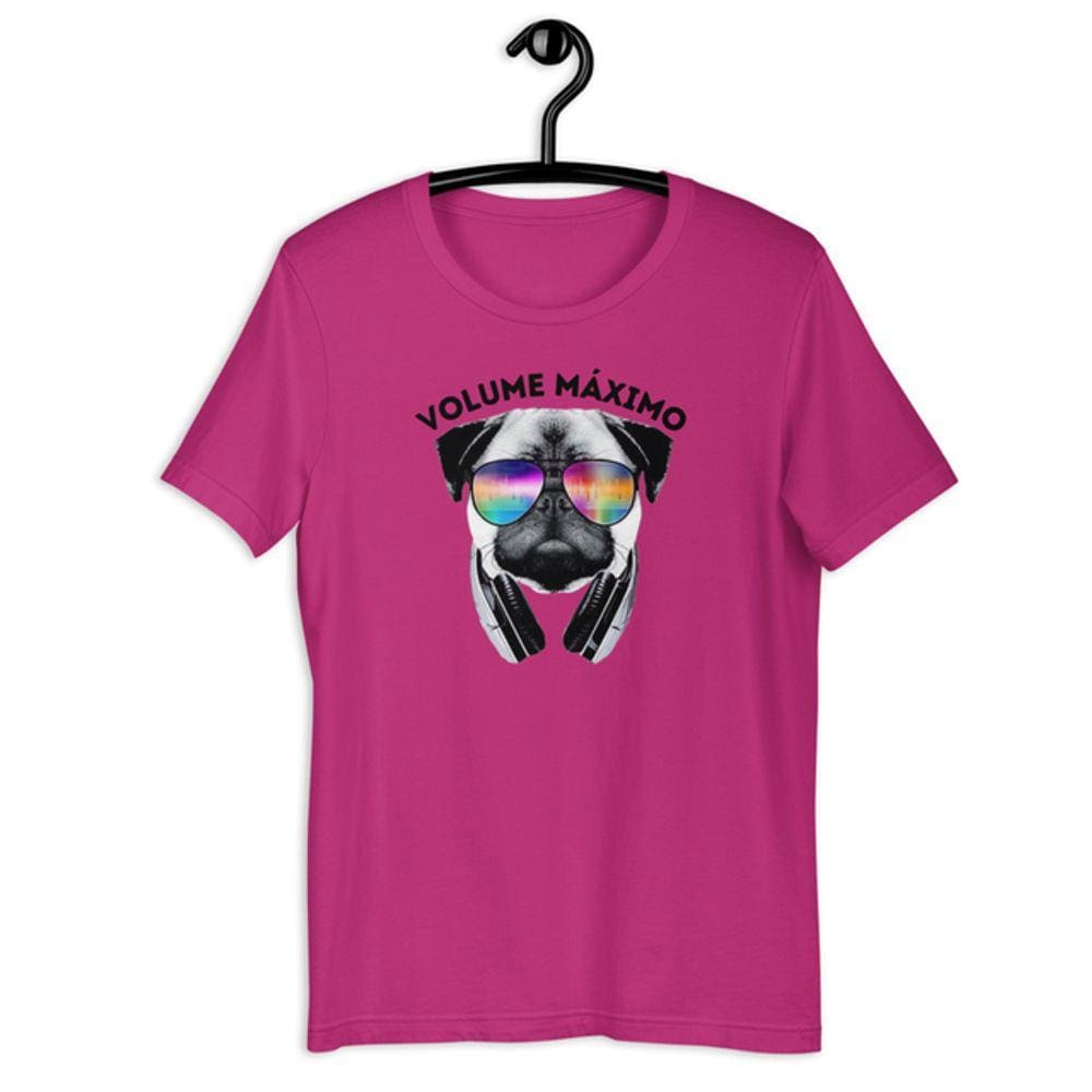 Camiseta Masculina - Dog Volume Máximo