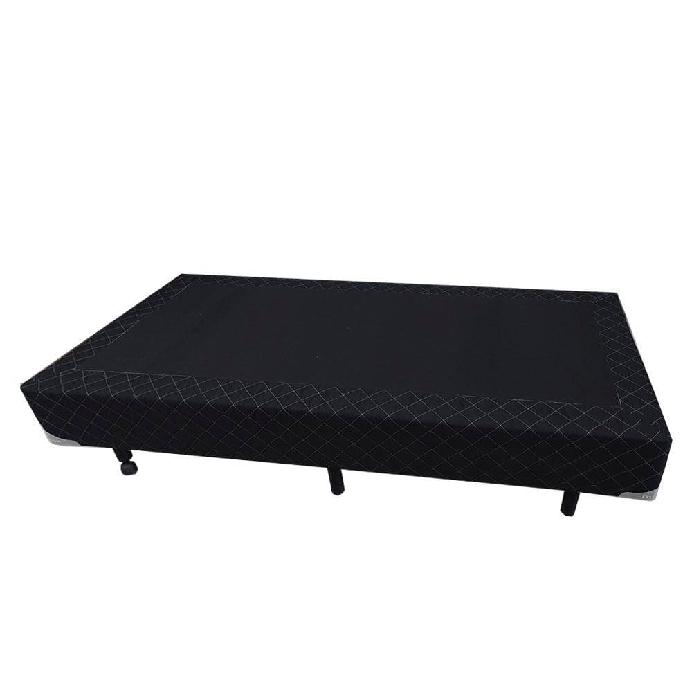 Cama Box Solteiro NK Camas Poliéster Preto 40x78x188