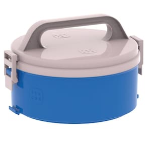 Marmita Térmica Marmitex Termoprato Com Divisória 1D Tekcor 1,5L - Soprano