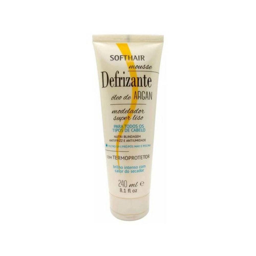 Defrizante Soft Hair Oleo De Argan Com Termo Protetor 240ml