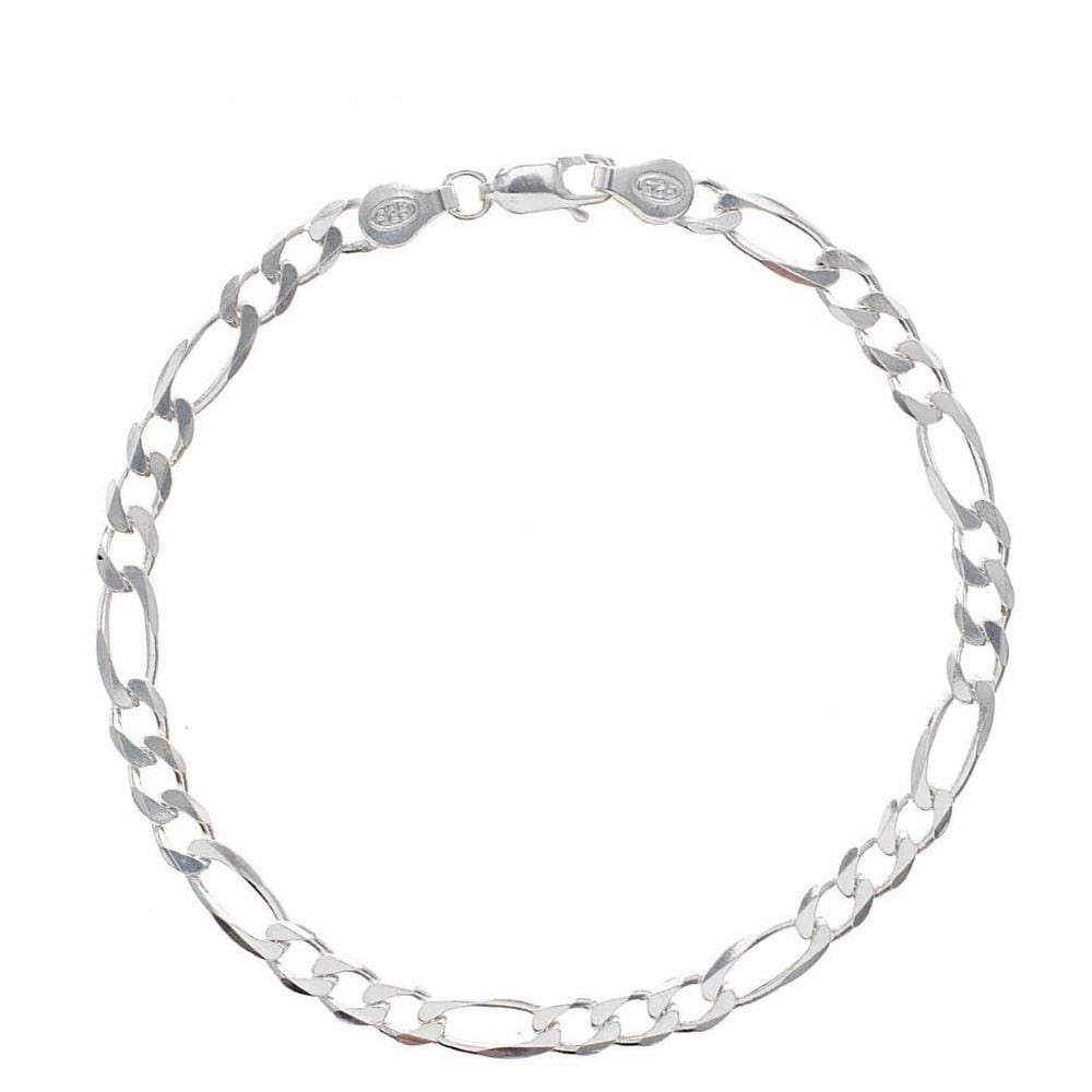Pulseira masculina elo 3x1 prata 925