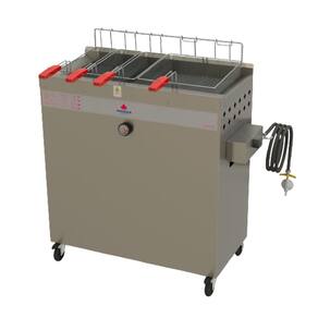 Fritadeira Industrial a Gás Progás PR-3000 BPG 36L Prata