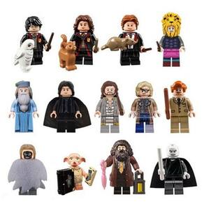 Boneco Harry Potter lego Bloco de montar Brinquedo Kit Boneco