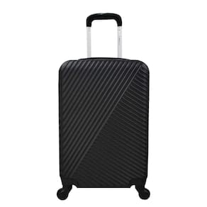 Mala De Bordo Pequena Para Viagem Em Abs Yins Ys21037 Cadeado Integrado Rodas Giro 360 Preto