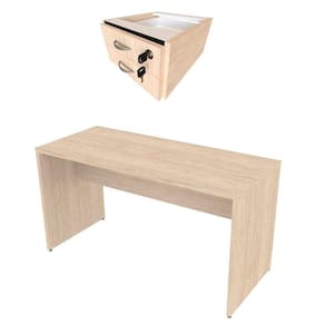 Conjunto de Mesa com Gaveteiro de Escritório Arvo Geneve