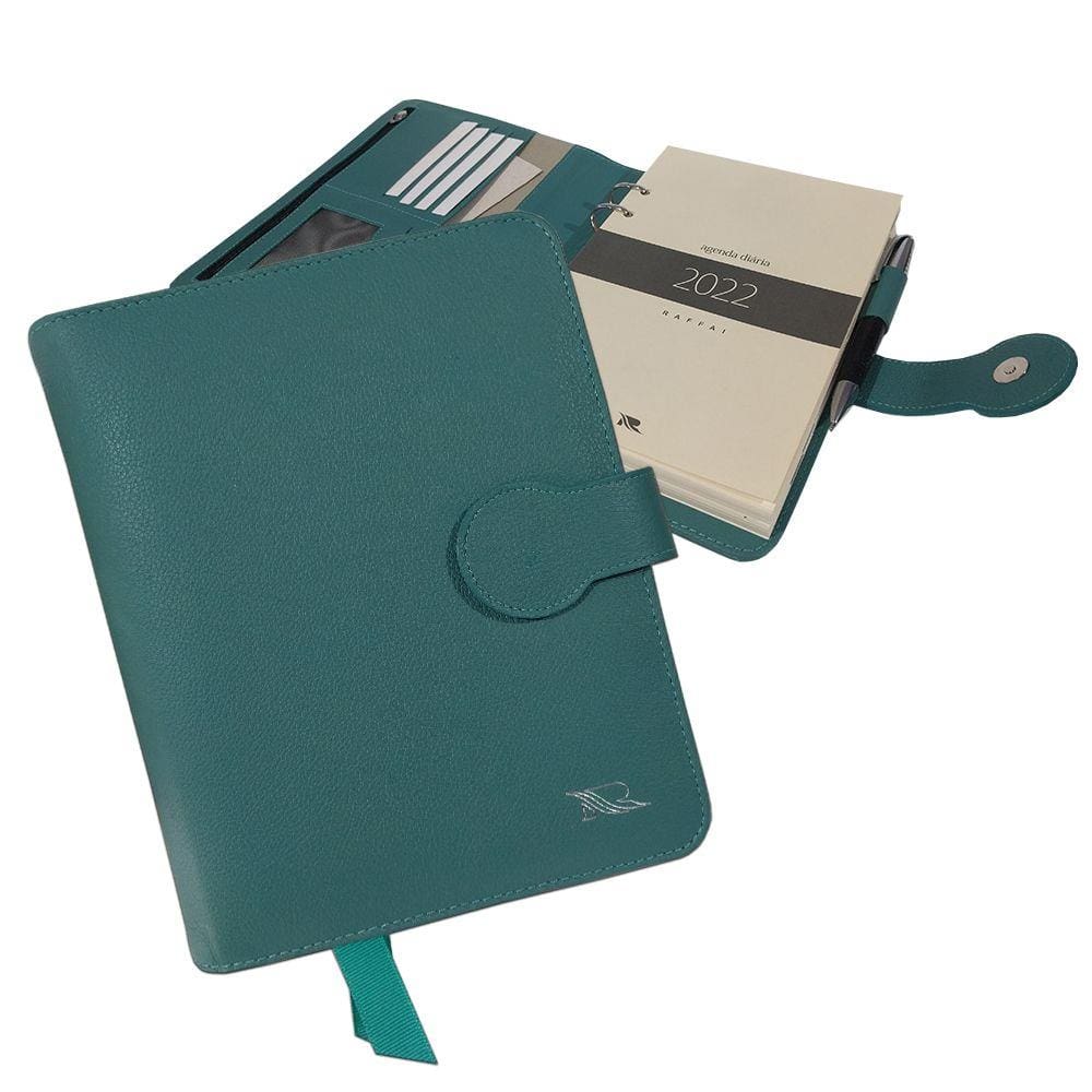 Agenda Diária Em Couro Raffai