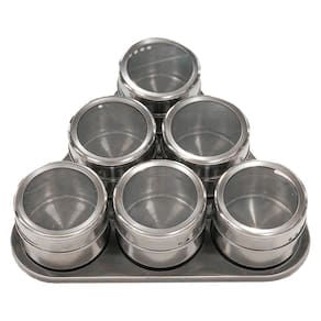 Kit Porta Condimentos Magnético 6 Peças N226166-8 - Quanhe