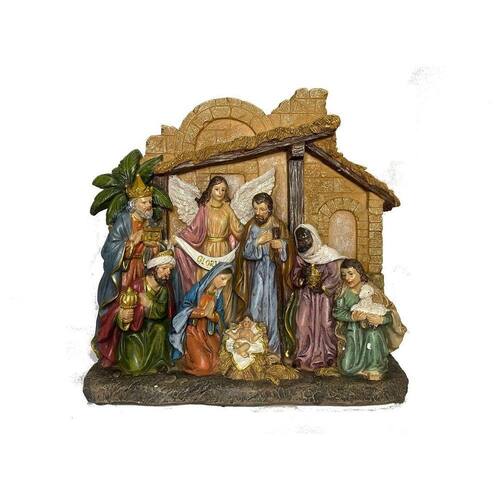 Presépio De Natal Resina 25Cm Com | Casas Bahia Presépio De Natal Resina 25Cm Com | Casas Bahia