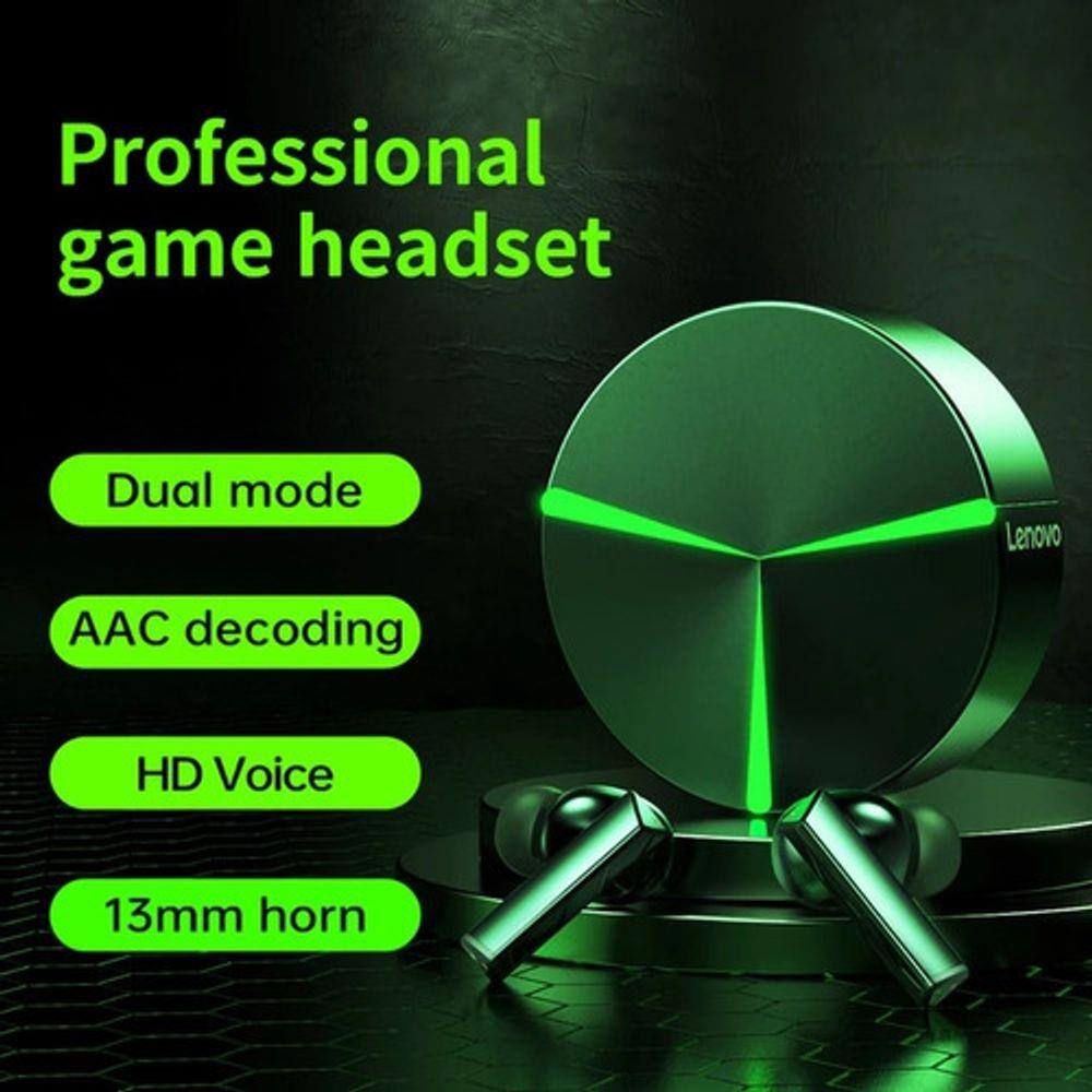 Lenovo Gm1 Fone Ouvido Gamer Bluetooth 5.0 Microfone Sem Fio | Casas Bahia