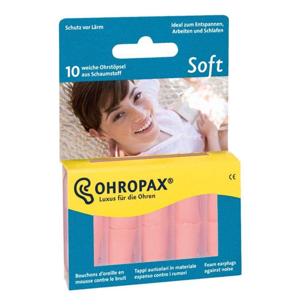 Ohropax Soft Protetor Auricular 5 Pares 32 dB