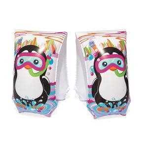 Boia de Braço Infantil Jungle Trek Pinguim Branco