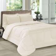 Kit Colcha Casal com Porta Travesseiros e Fronhas Toque Suave Casa Dona